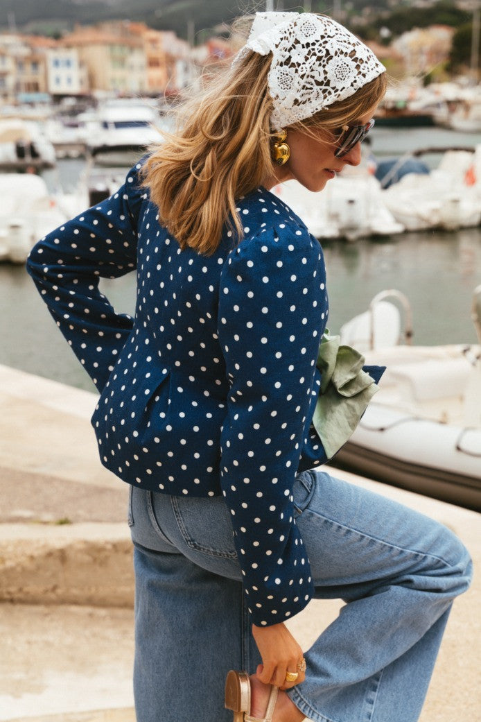 Blouse Baptiste Pois Mossa Sakarli