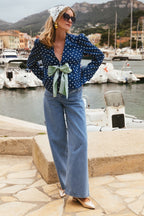 Blouse Baptiste Pois Mossa Sakarli