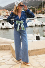 Blouse Baptiste Pois Mossa Sakarli