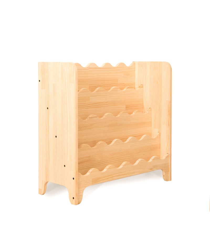 Bibliothèque En Tissu Waves - Naturel