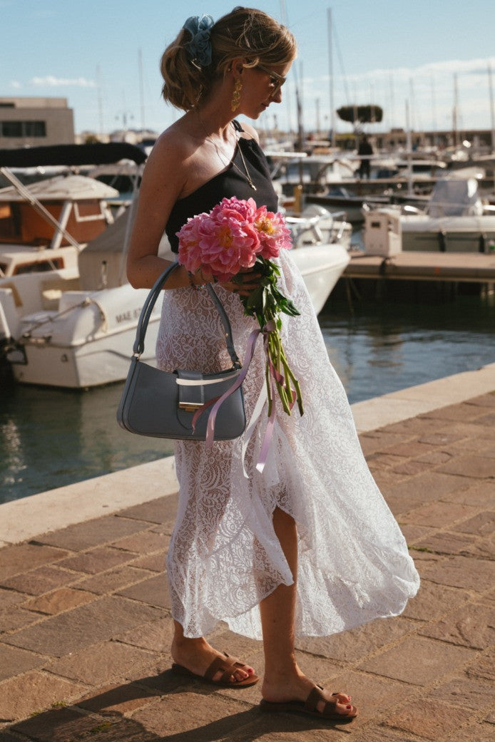 Jupe Joana Dentelle Rosaline Ecru