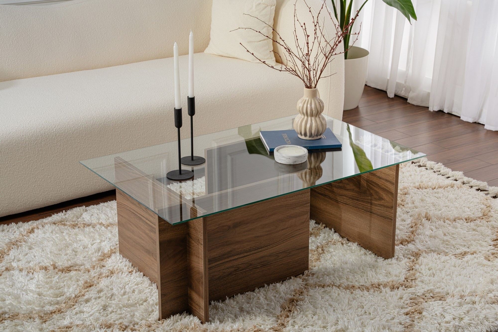 Vetrino - Coffee Table - Venezia Walnut