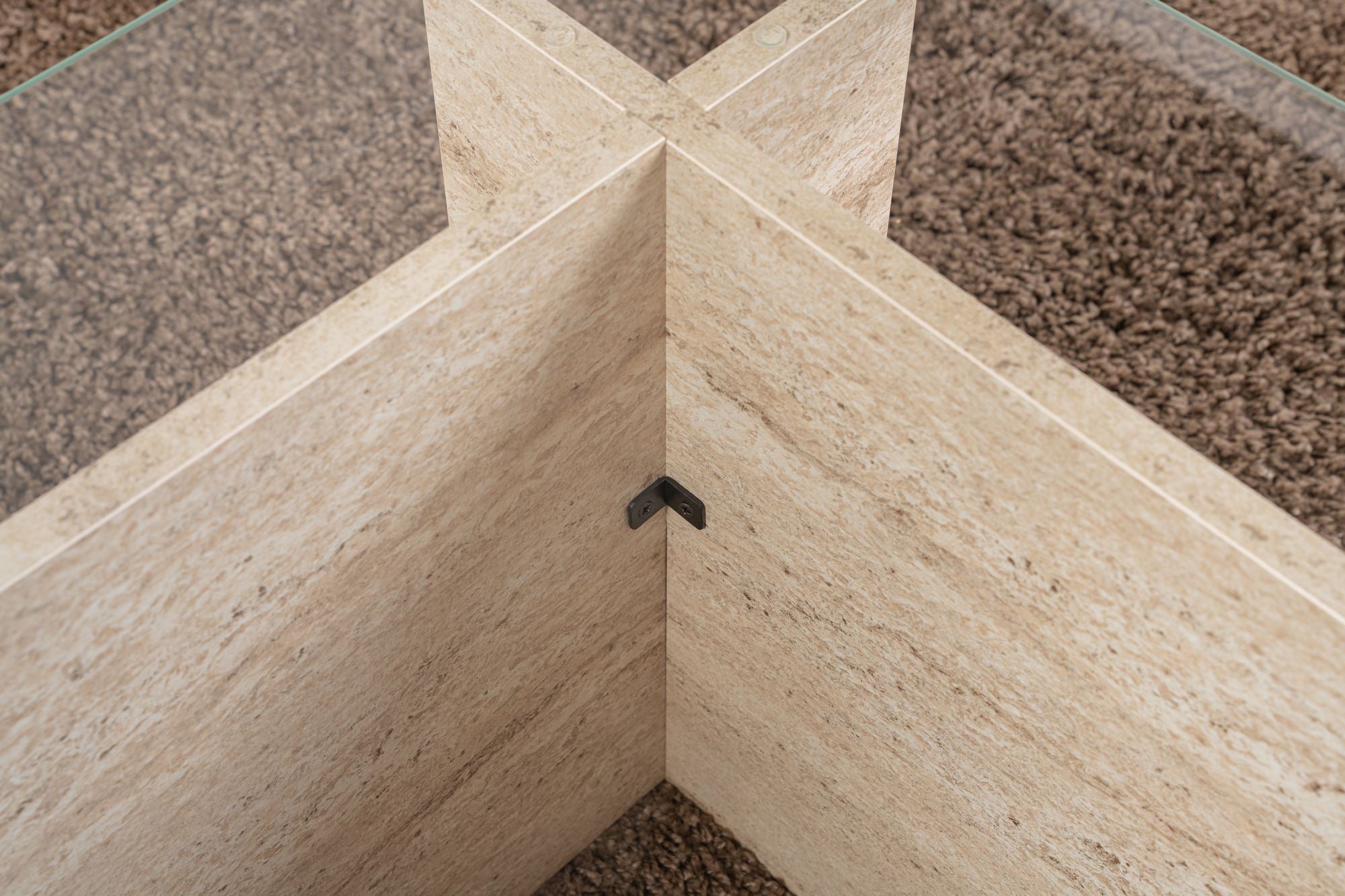 Vetrino - Mesa de Centro - Travertine