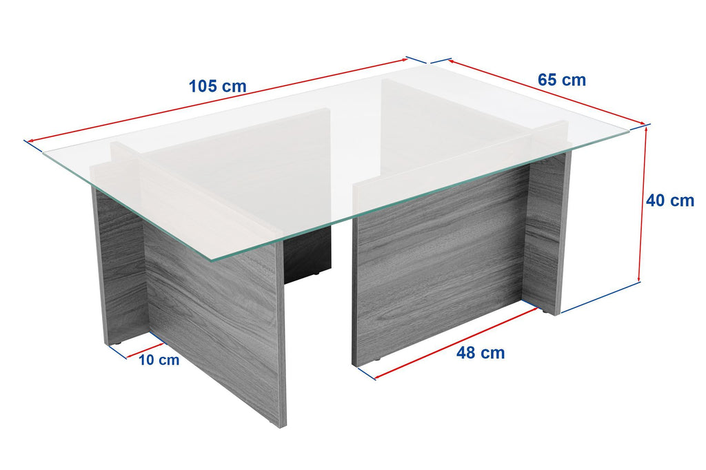 Vetrino - Mesa de Centro - Travertine