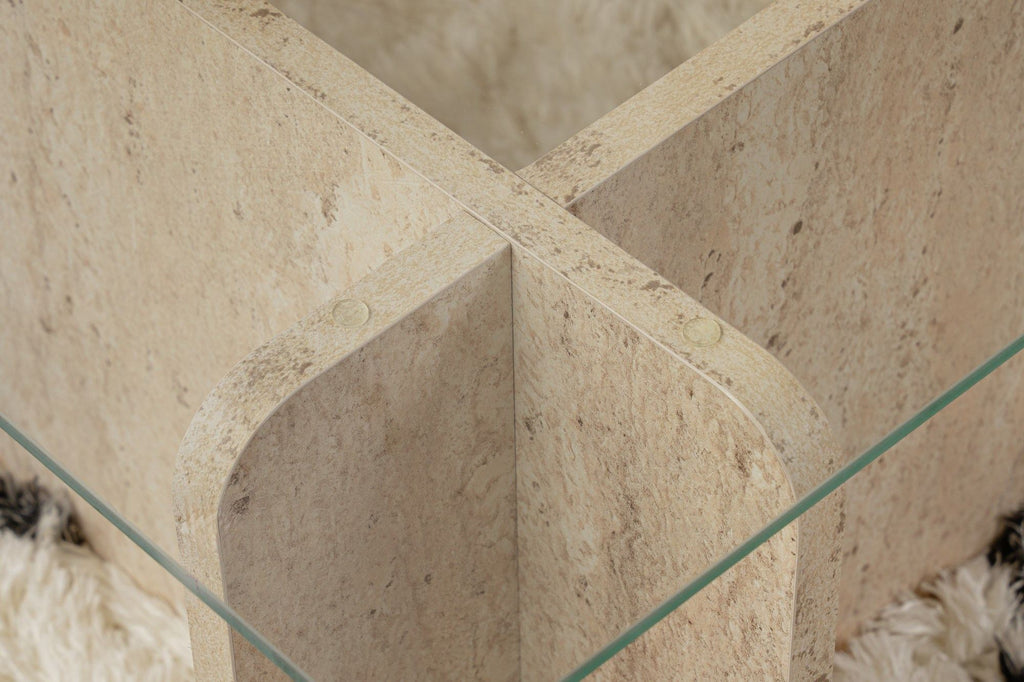Flavio - Mesa de centro - Travertine