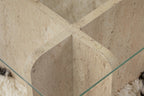 Flavio - Mesa de centro - Travertine
