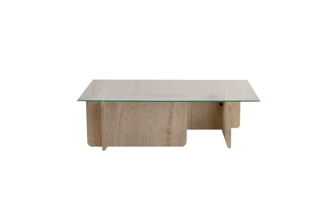 Flavio - Mesa de centro - Travertine