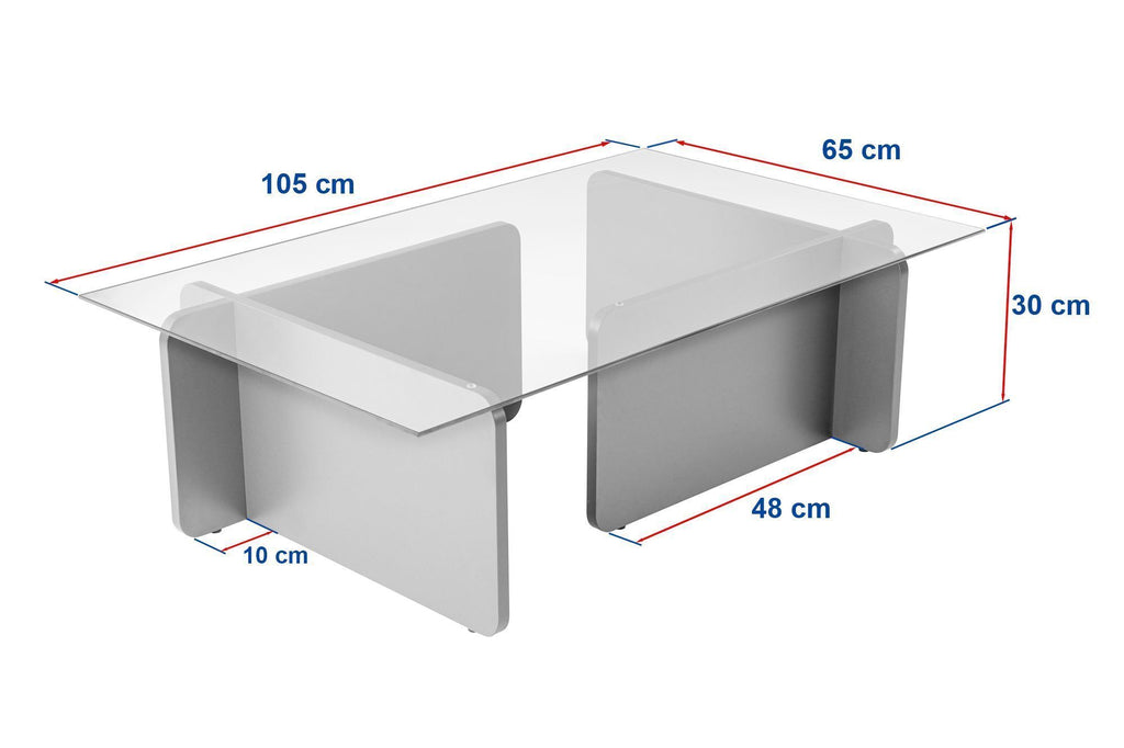 Flavio - Mesa de centro - Travertine