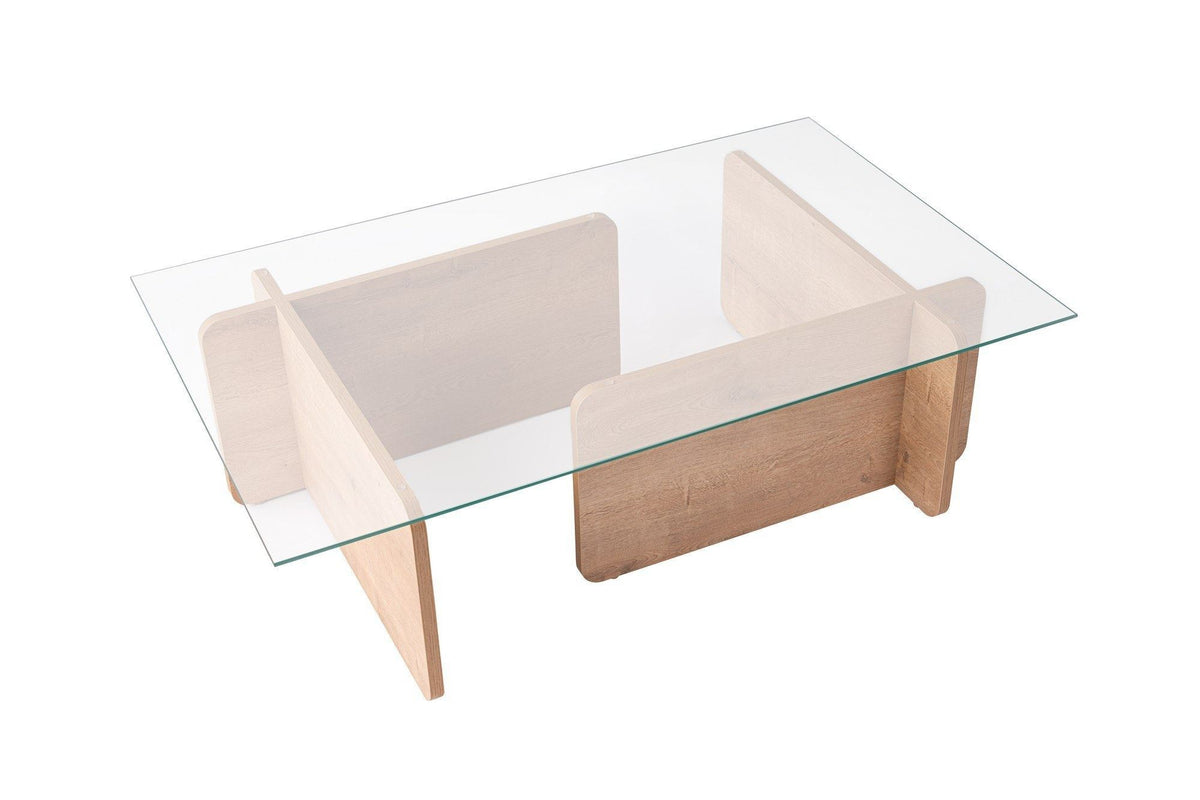 Flavio - Coffee Table - Honey Oak