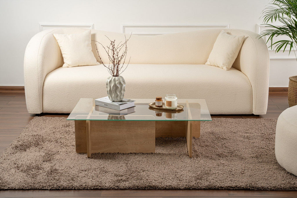 Flavio - Coffee Table - Honey Oak