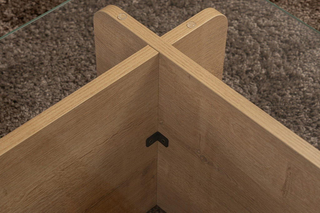 Flavio - Coffee Table - Honey Oak