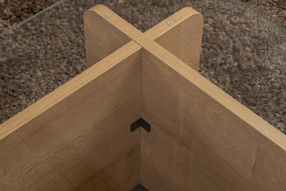 Flavio - Coffee Table - Honey Oak