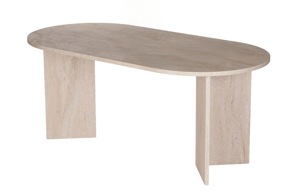 Sablin - Table à Manger - Travertine