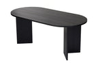 Sablin - Dining Table - Black Wood
