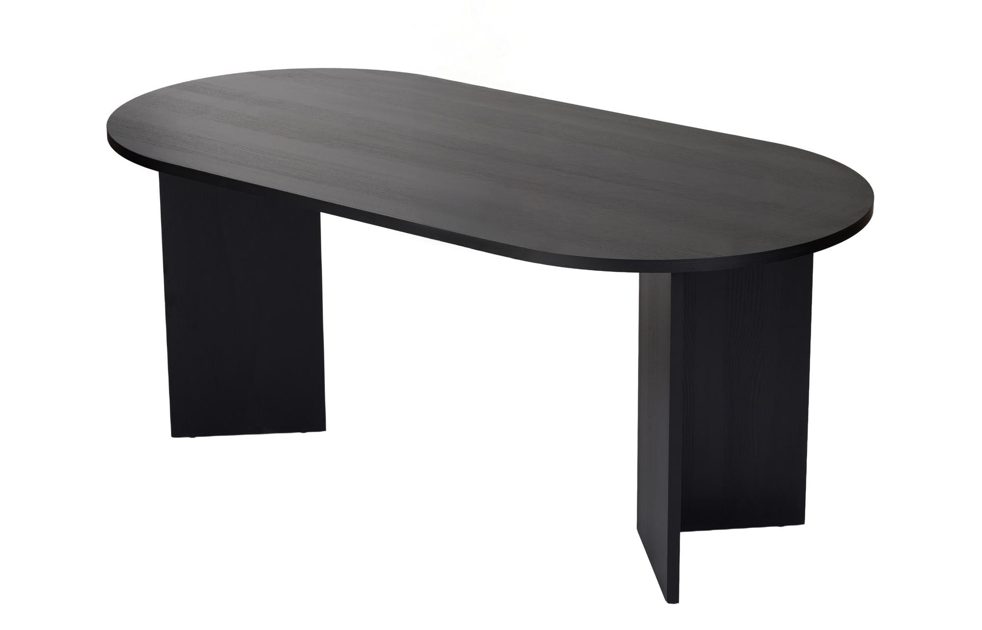 Sablin - Dining Table - Black Wood