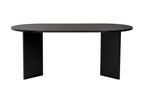Sablin - Dining Table - Black Wood