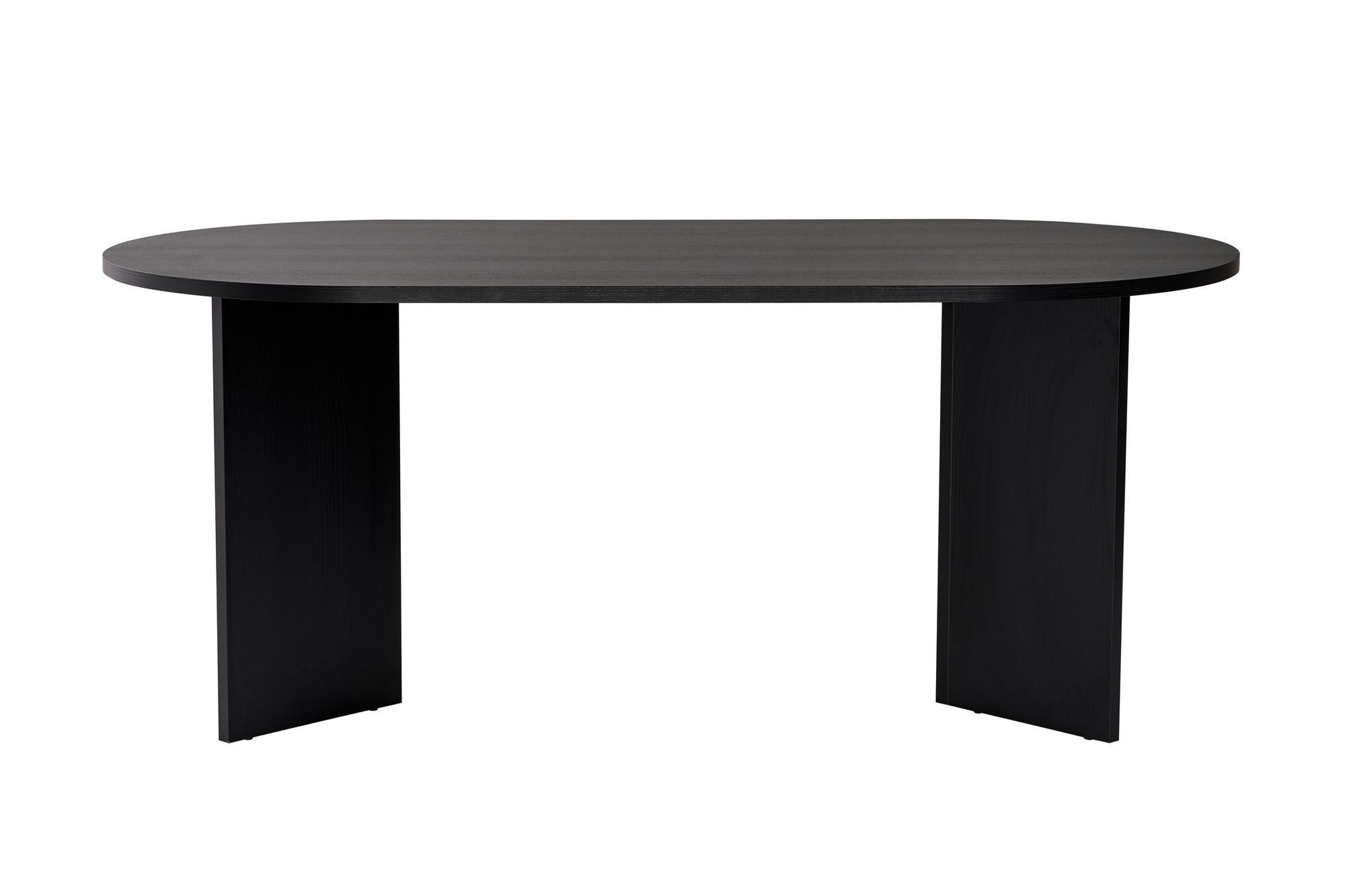 Sablin - Dining Table - Black Wood