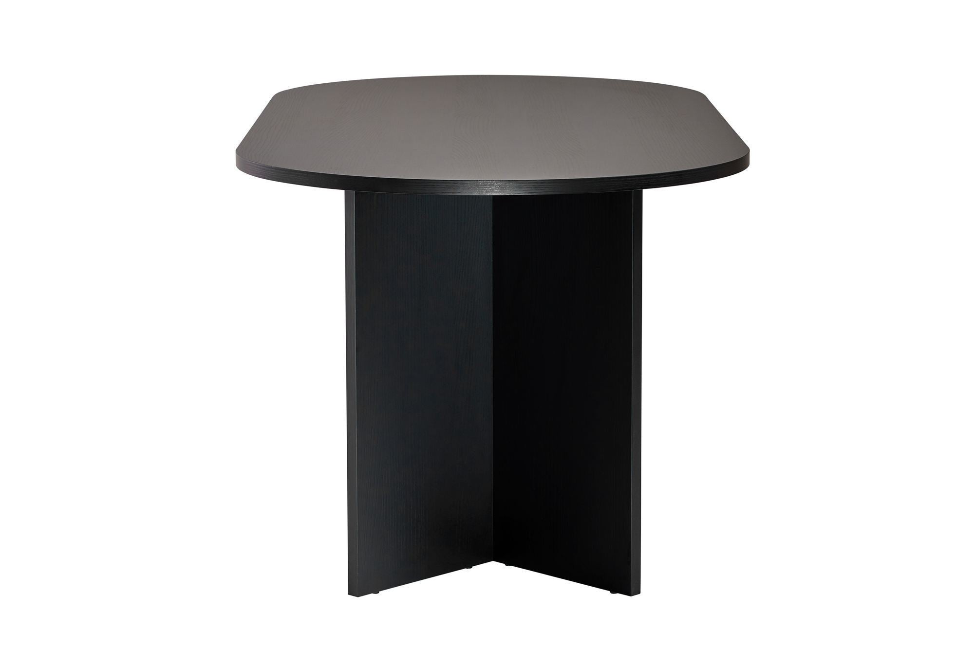Sablin - Dining Table - Black Wood
