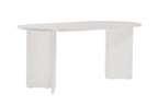 Sablin - Dining Table - White Wood
