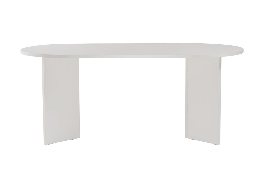 Sablin - Dining Table - White Wood