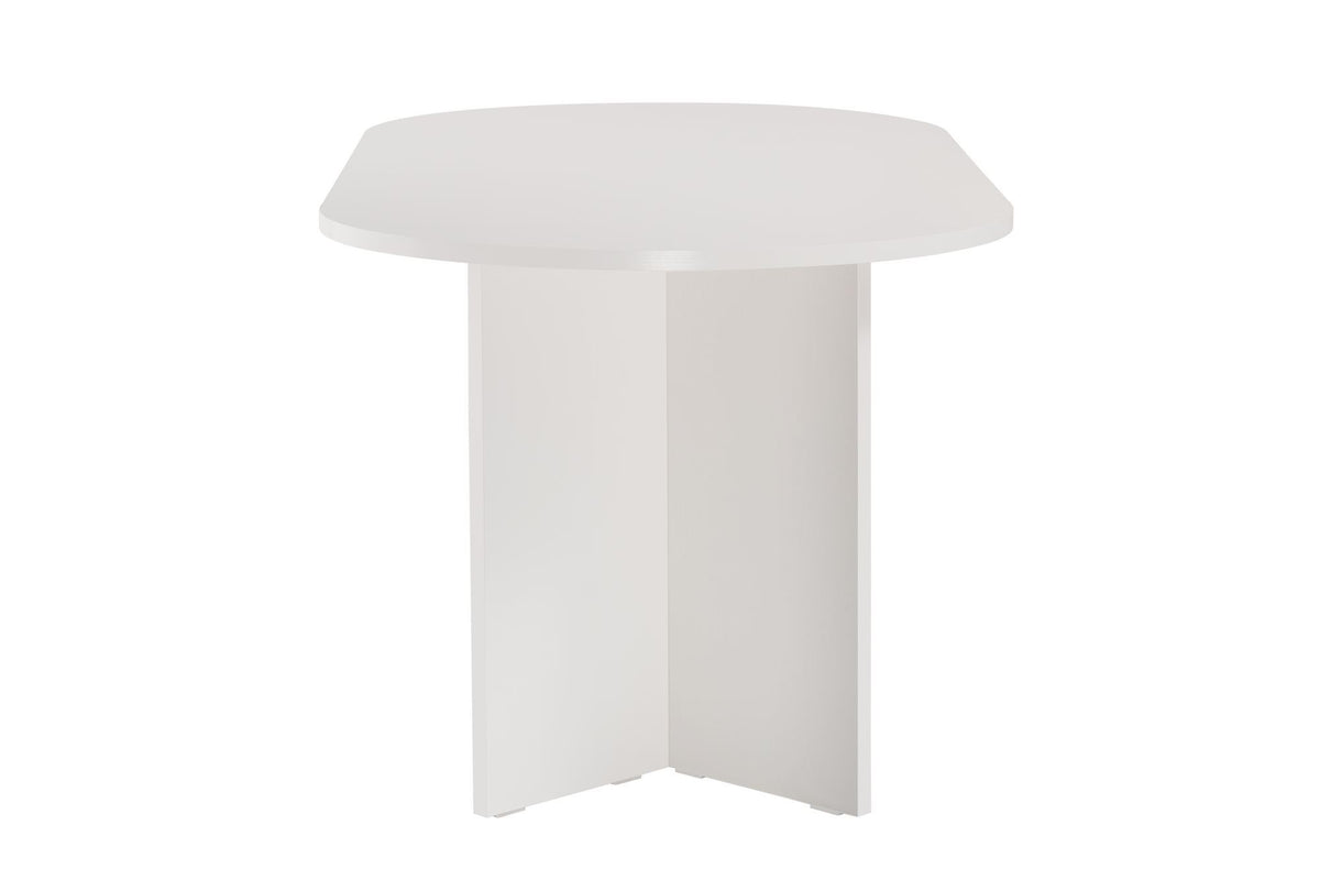 Sablin - Dining Table - White Wood