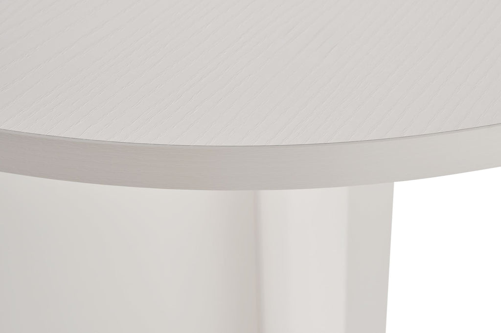 Sablin - Dining Table - White Wood