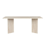 Linza - Dining Table - Travertine