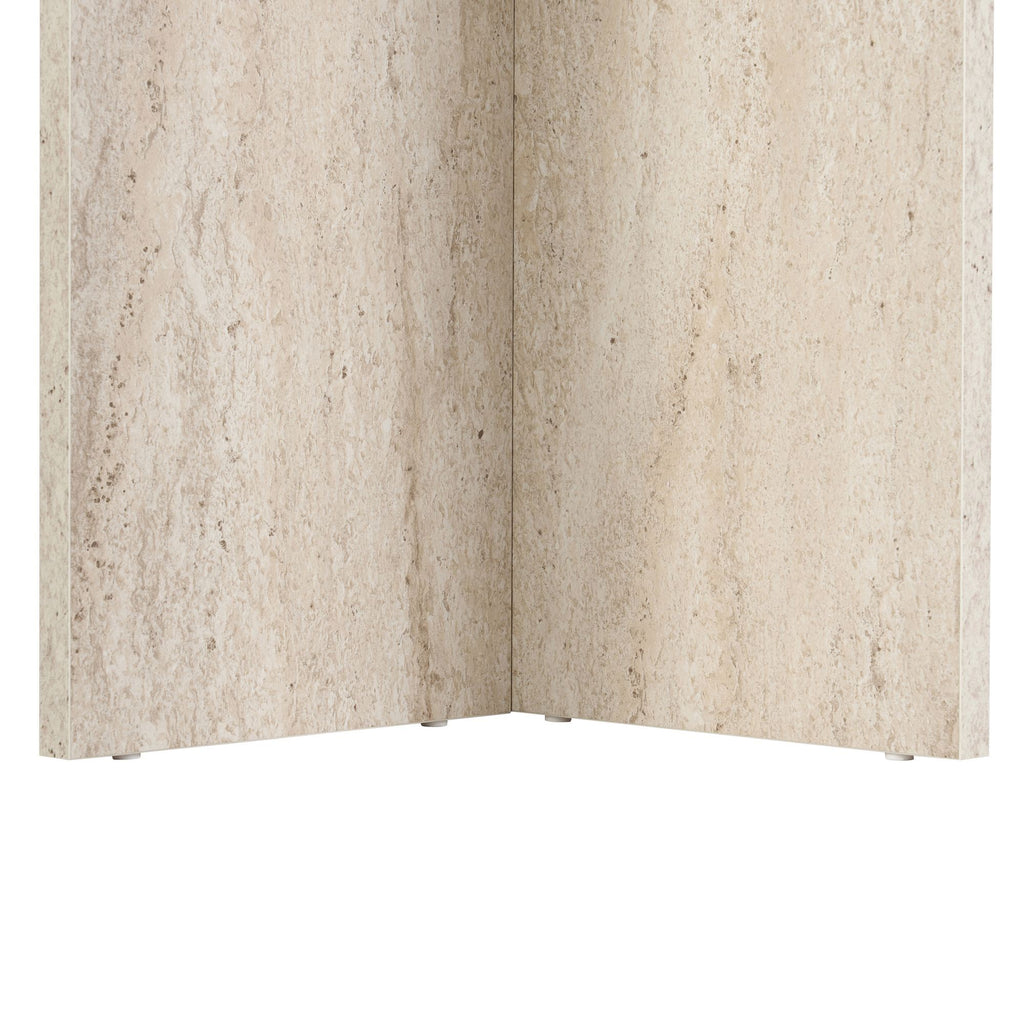 Linza - Dining Table - Travertine