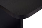 Linza - Dining Table - Black Wood