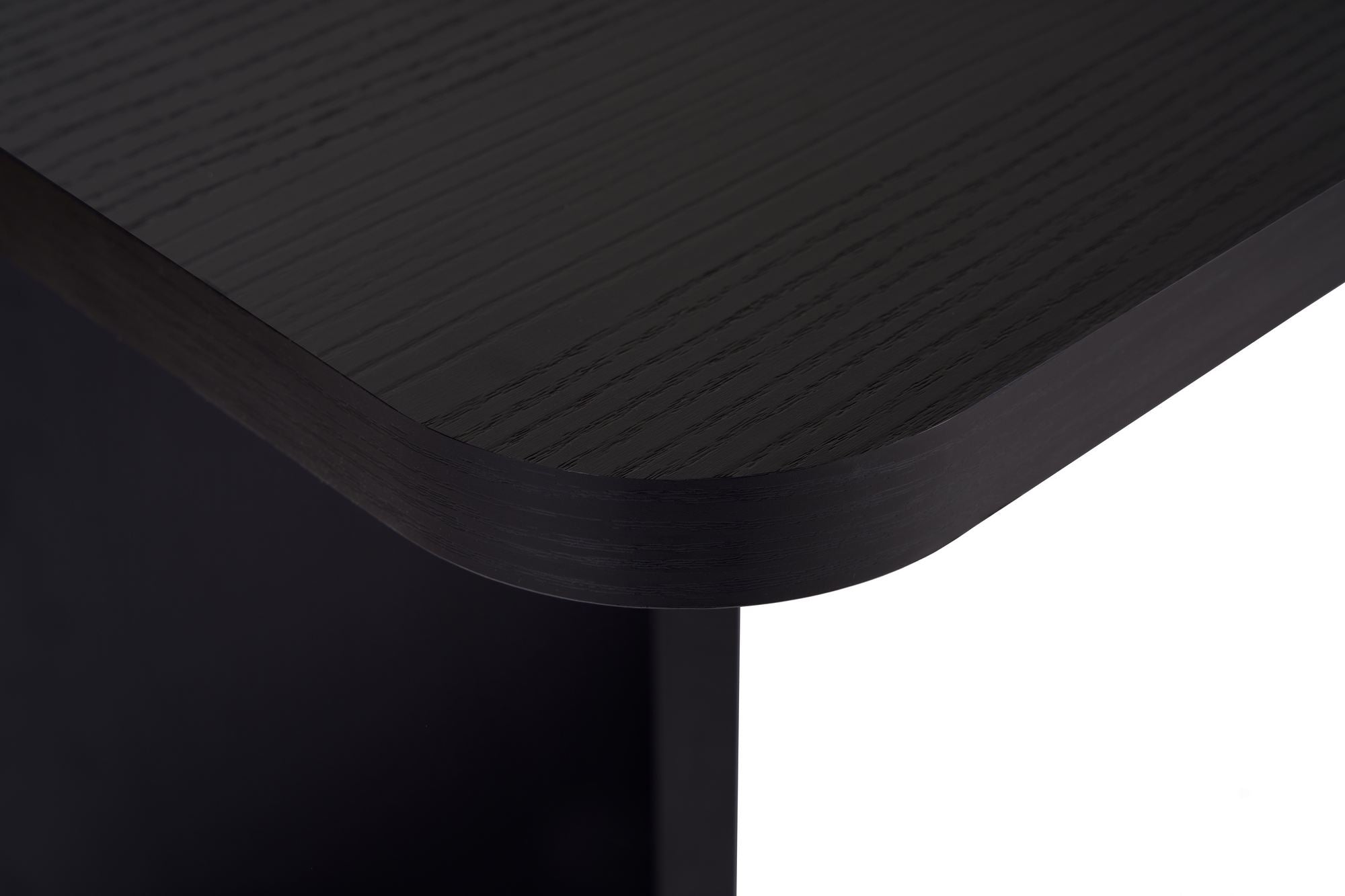 Linza - Dining Table - Black Wood