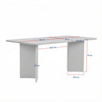 Linza - Dining Table - Black Wood