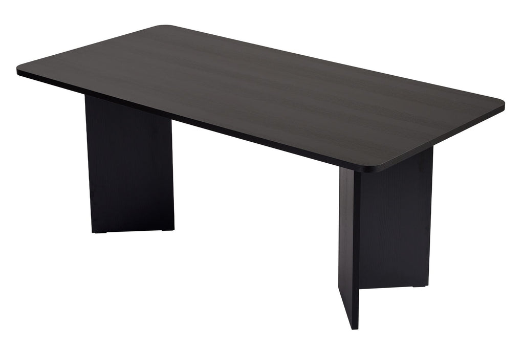 Linza - Dining Table - Black Wood