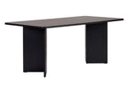 Linza - Dining Table - Black Wood