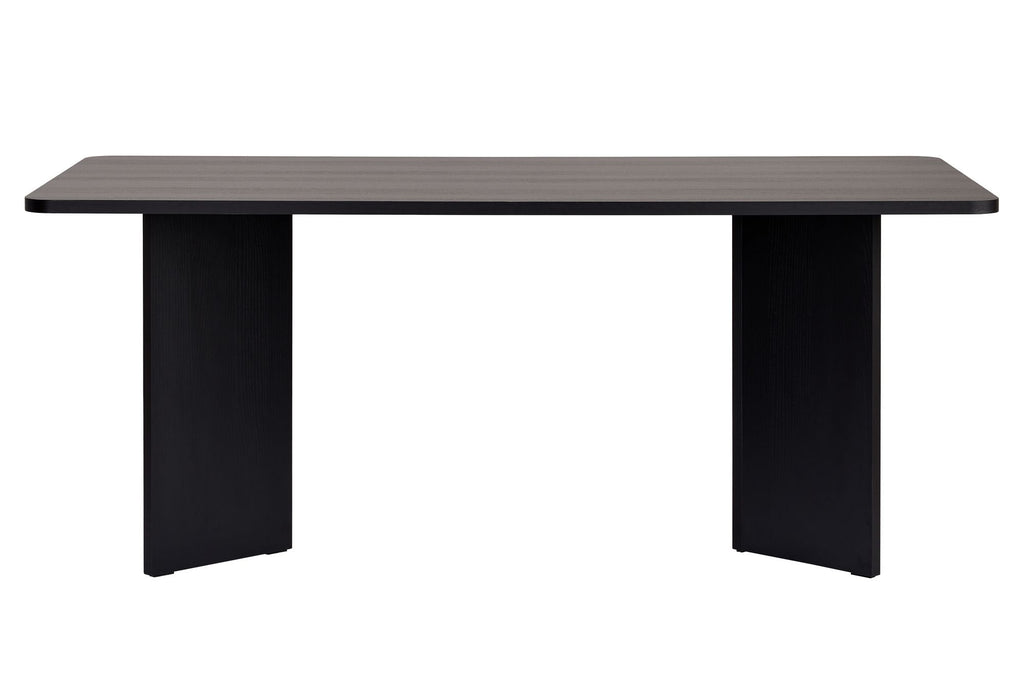 Linza - Dining Table - Black Wood