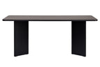 Linza - Dining Table - Black Wood