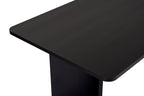 Linza - Dining Table - Black Wood