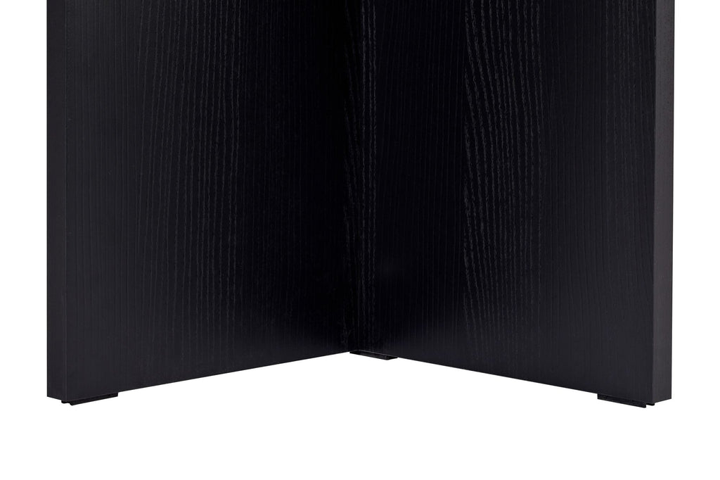 Linza - Dining Table - Black Wood