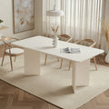 Linza - Dining Table - White Wood