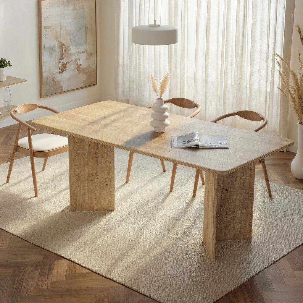 Linza - Dining Table - Honey Oak