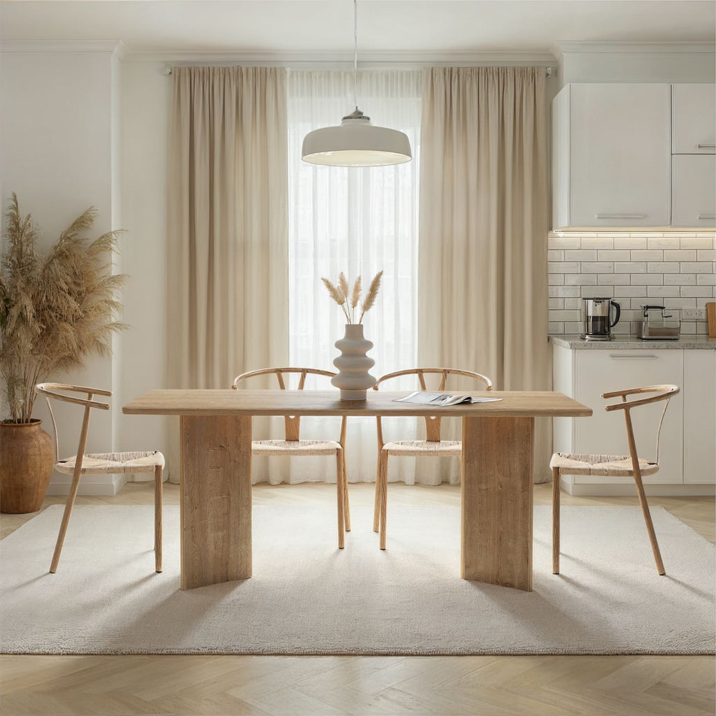 Linza - Dining Table - Honey Oak