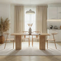 Linza - Table à Manger - Honey Oak