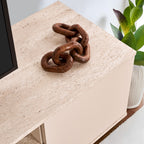 Veramont - Meuble TV - Vison/Travertine