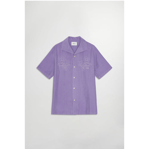 Ares Ss Short Sleeve Shirt - Purple