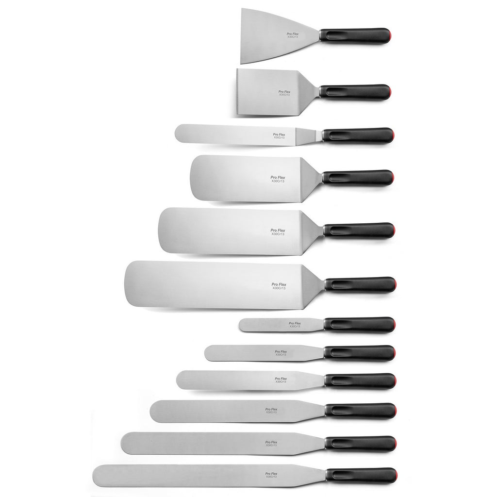 Pro Flex - Espátula grande curvada rígida - 15 cm