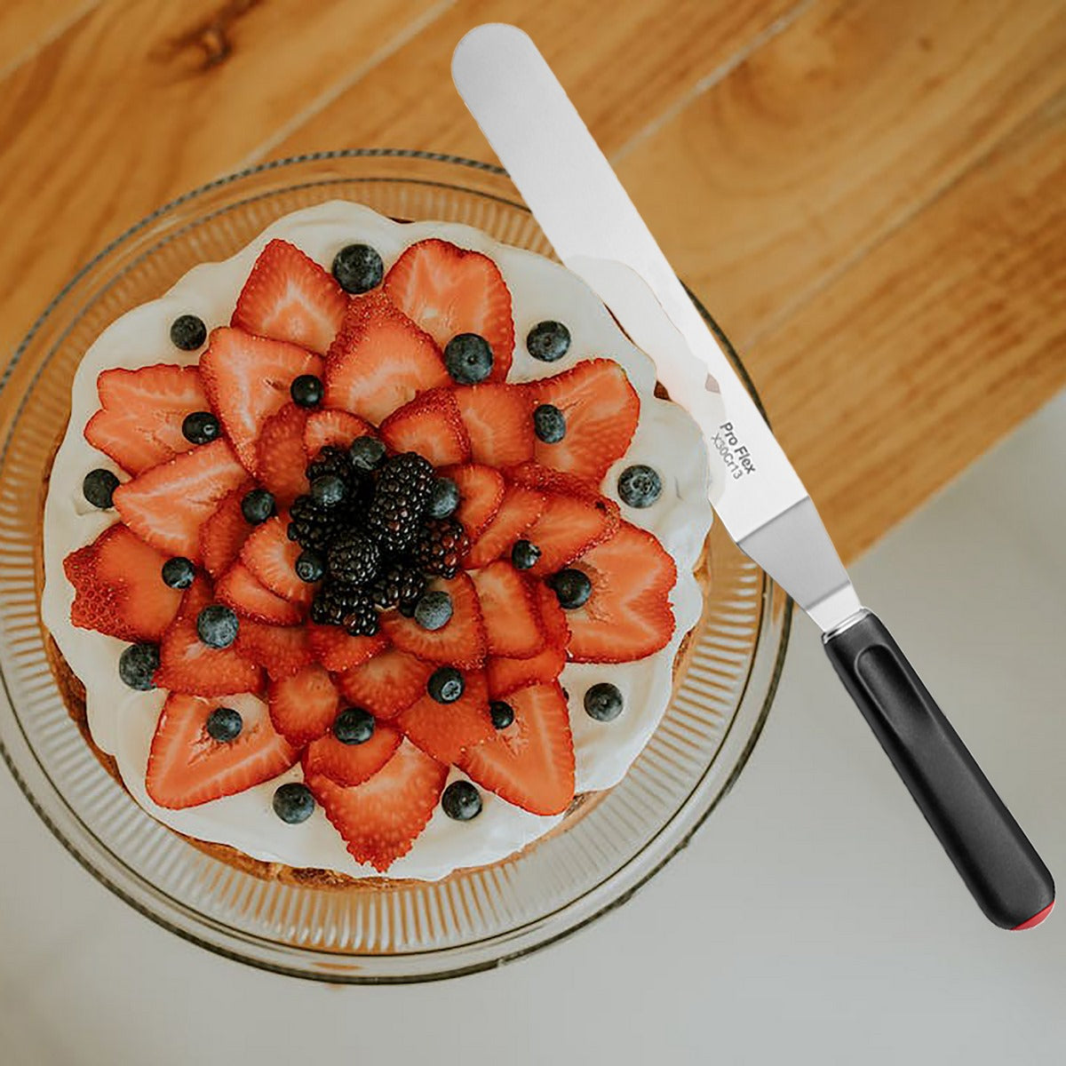 Pro Flex - Set de 3 espátulas de repostería