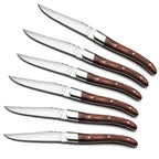 Royal Bois - Set 6 Couteaux Steak - Bois
