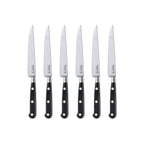 Sabatier Trompette - 6 Smooth-Blade Steak Knives