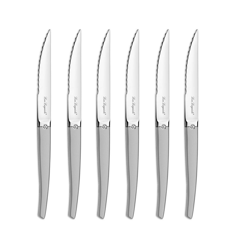 Jet Satin - Set 6 Couteaux Steak