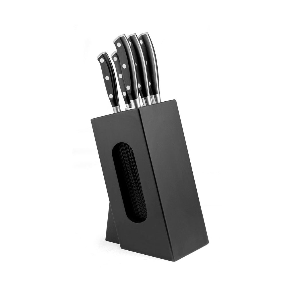 Vulcano - Bloc Spaghetti 5 Pièces - Bois Noir