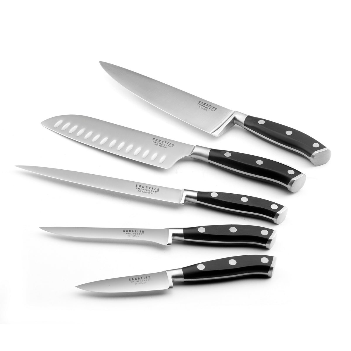 Vulcano - Trousse 5 Couteaux De Cuisine